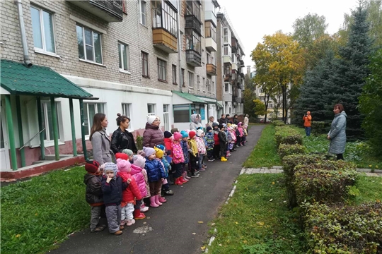 В детском саду прошла тренировочная эвакуация