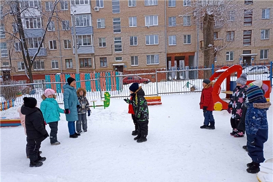Подвижные игры в зимний период