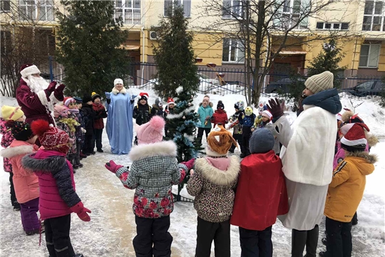 Новогодний флешмоб "Счастье. Детство. Новый год!"
