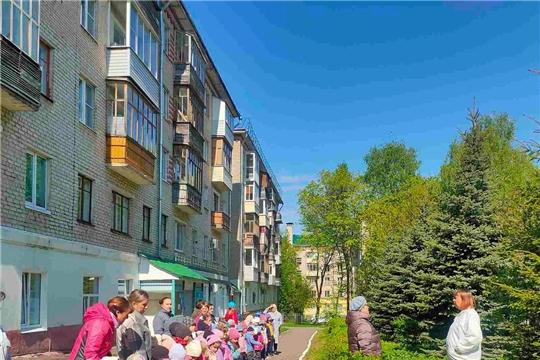 В детском саду прошла учебная эвакуация