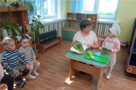 Свежая зелень в питании детей