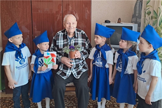 Акция «Цветок ветерану»