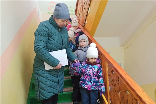 В детском саду прошла учебная тренировочная эвакуация по отработке действий в чрезвычайных ситуациях