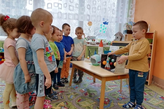 В детском саду стартовал городской фестиваль «Космический квест»