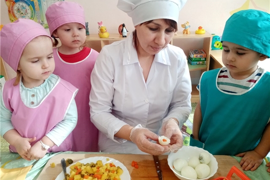 Мастер-класс повара для детей по приготовлению салата