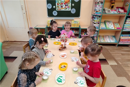 Обрывная аппликация на тему "Тыква".