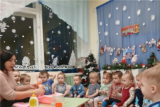 В рамках Недели гигиены в ясельной группе прошли различные мероприятия