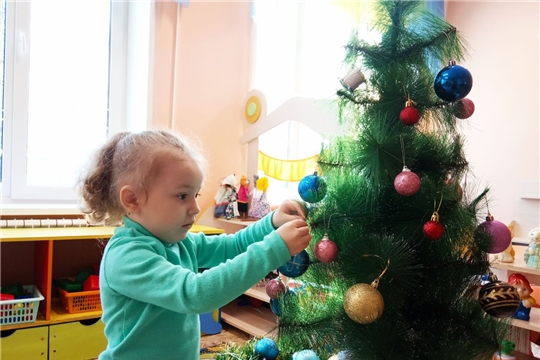 Украшаем новогоднюю елку