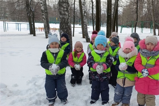 "Любование зимней природой"