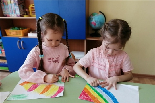 "Цветной граттаж"