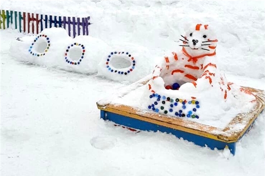 Снежные постройки