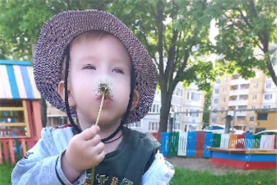 Дыхательная гимнастика "Одуванчик"