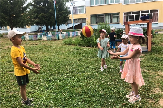 Летние подвижные игры