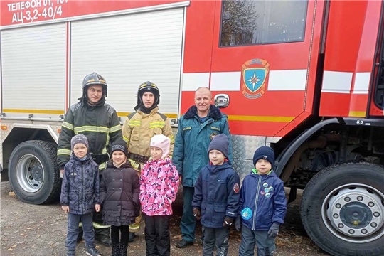  Встреча с сотрудниками пожарной части