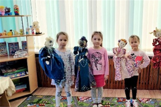 Игры с тряпичными куклами