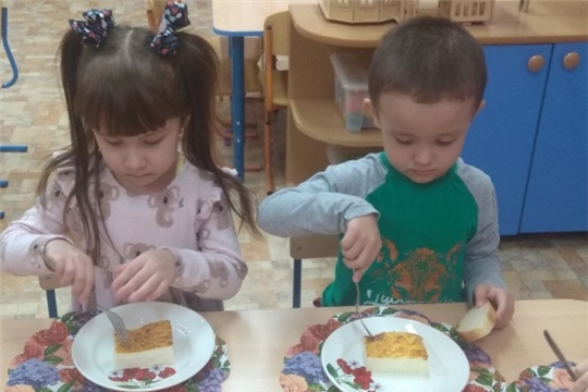 Новое зимнее меню в детском саду
