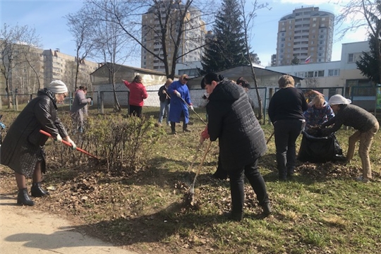 Экологический субботник в детском саду