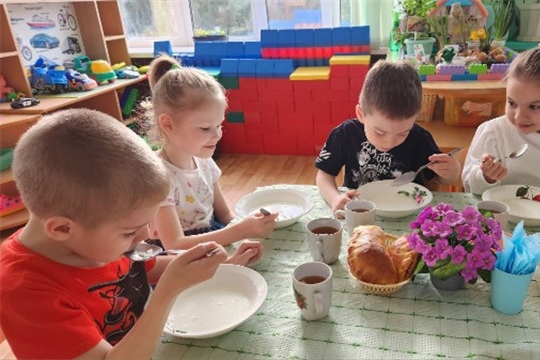 Молочный суп в рационе дошкольников