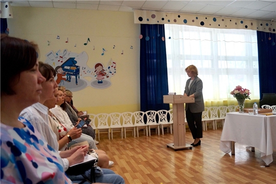 Совещание с уполномоченными по защите прав участников образовательных отношений ДОУ города Чебоксары