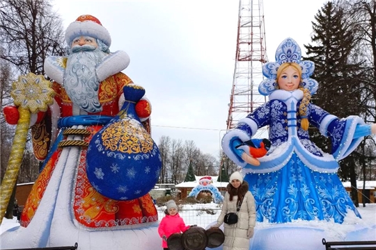 Новогодние Чебоксары