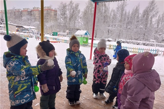 Безопасные игры в снежки 