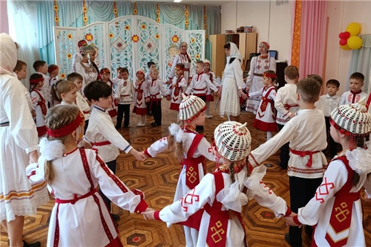 Встреча с чувашским народным ансамблем «Шордан»