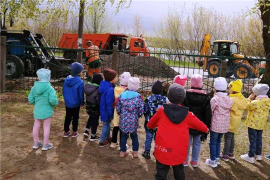 Знакомство со спецтехникой по ремонту дорог.