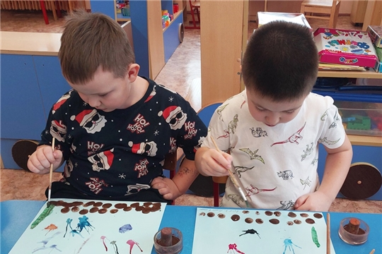 Первые шедевры юных художников