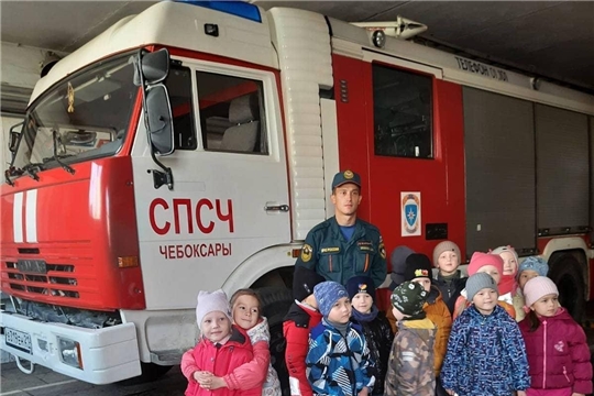 Экскурсия в пожарную часть