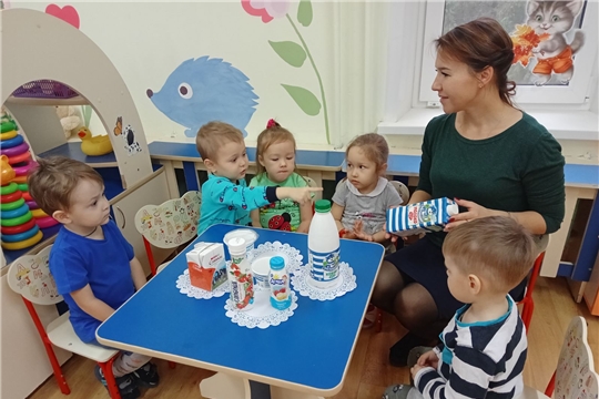 Молочные продукты в рационе питания дошкольников