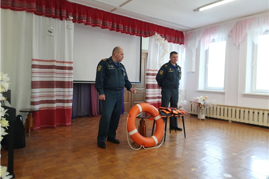 Встреча с представителями Главного Управления МЧС по ЧР