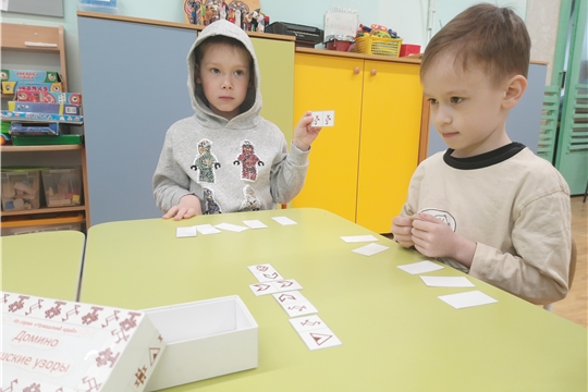 Настольная игра "Чувашские узоры"