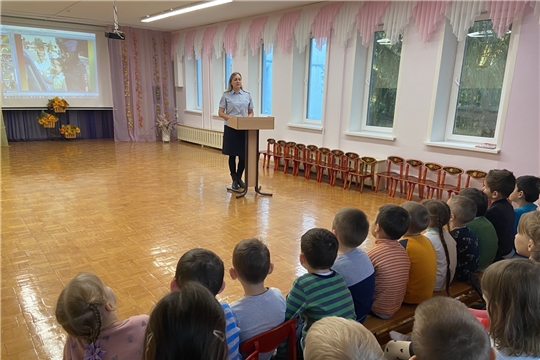 Встреча с капитаном полиции  Егоровой  С. В.