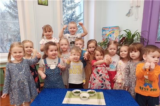 Зелень в питании детей
