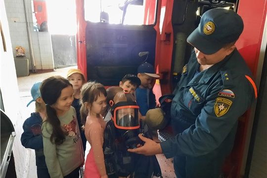 Экскурсия в пожарную часть
