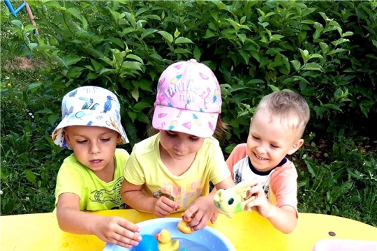 Игры с водой 