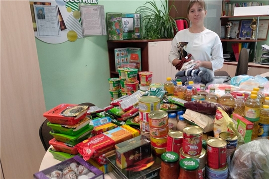 Сбор гуманитарной помощи для жителей Курской области
