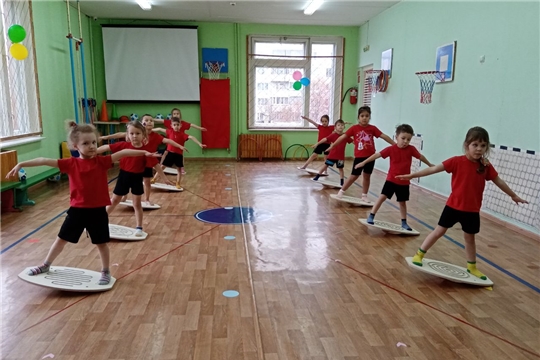 Физкультурные занятия на балансирах