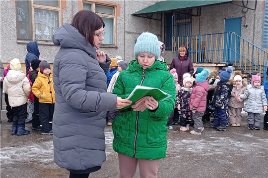 В детском саду прошла тренировочная эвакуация