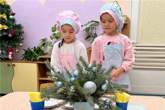 Новогодняя сервировка стола