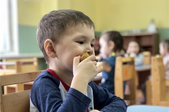 Яблоки в рационе питания дошкольников