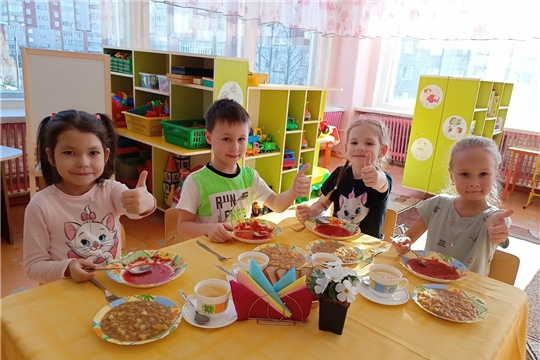 Новое сезонное меню (особенности питания дошкольников в весенний период)