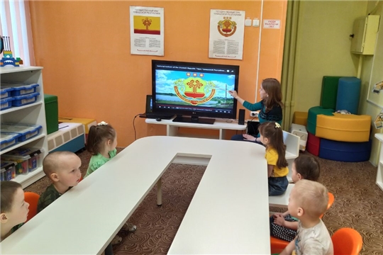 День Государственных Символов Чувашской Республики в младшей группе "Солнышко"