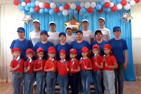 Флешмоб "Гимн России"