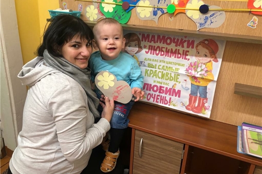 Творческая мастерская ко Дню матери в группе "Колобок"