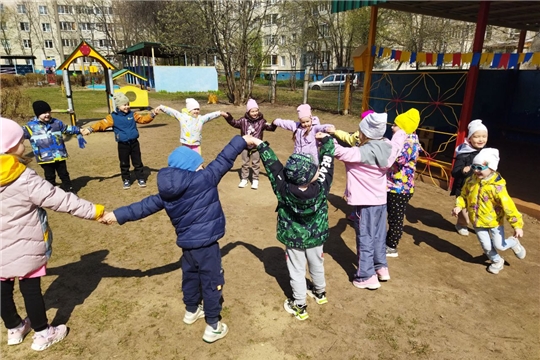 День чувашских игр в группе "Светофор"