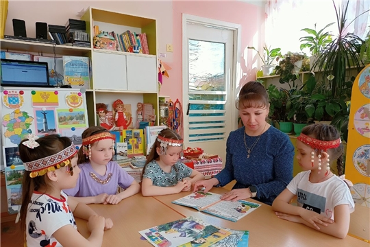 День волшебных чувашских сказок в группе "Золотая рыбка"