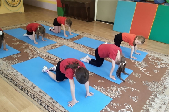 Открытое занятие кружка "Baby fit"