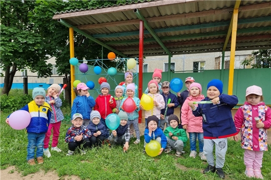 День защиты детей в группе "Дружные ребята"