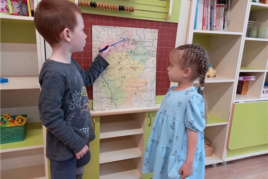 Знакомимся с картой Чувашской Республики